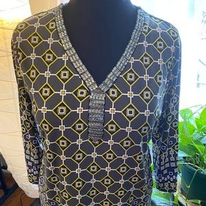 JM Collection Rhinestone Top